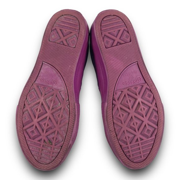 Converse One Star Athletic Sneakers 362535C Shoes Synthetic Purple Youth 2 - Picture 8 of 9